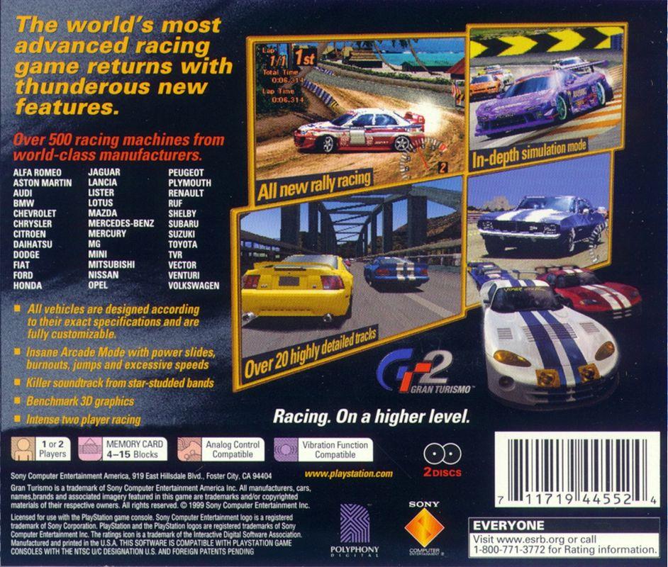 Gran Turismo 2 - PS1 Game - Used