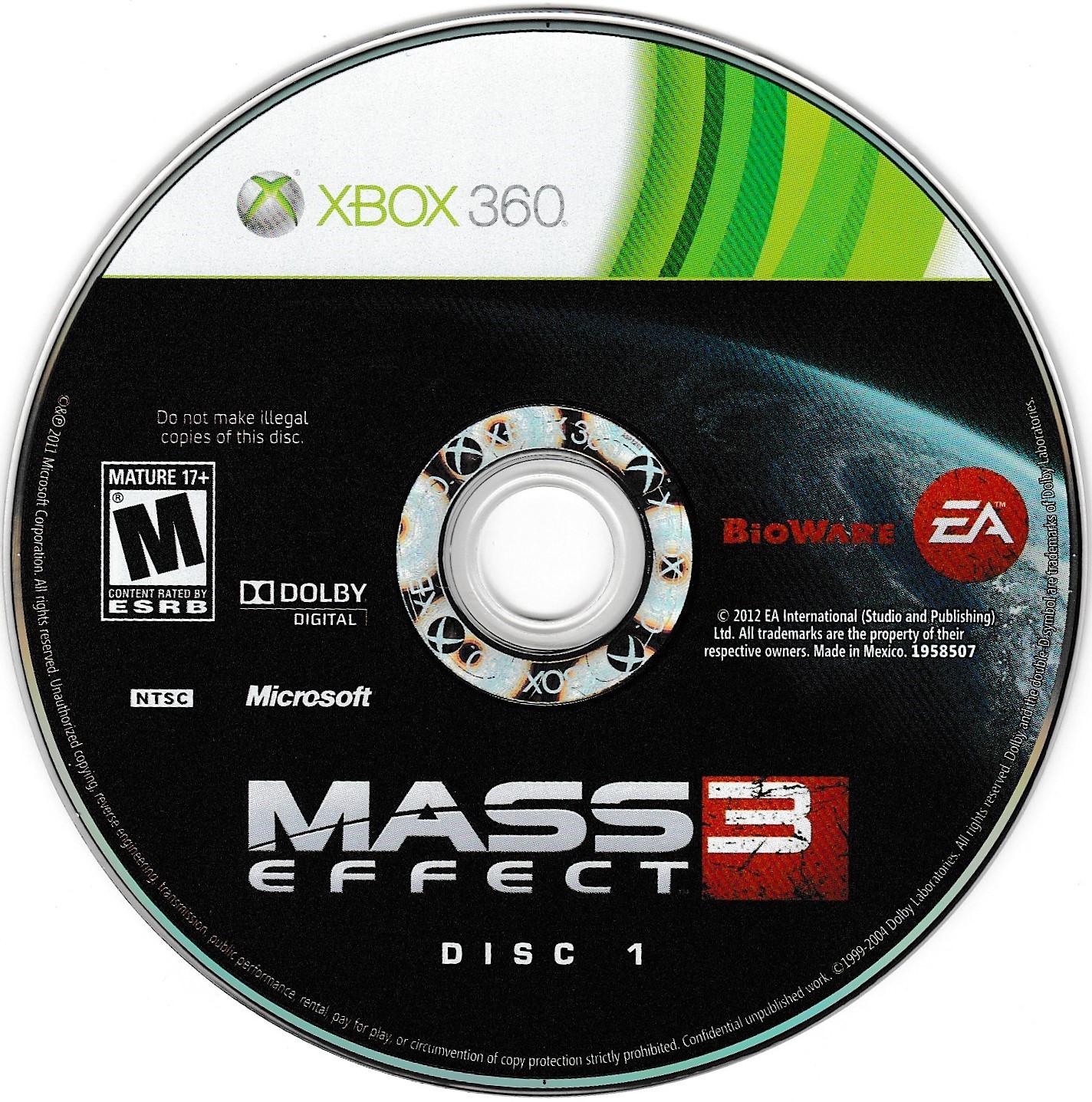 Mass Effect 3 - Xb360 - Used