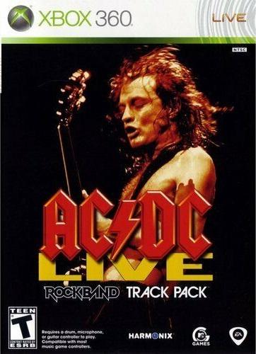 AC/DC Live Rock Band Track Pack - Xb360 - Used