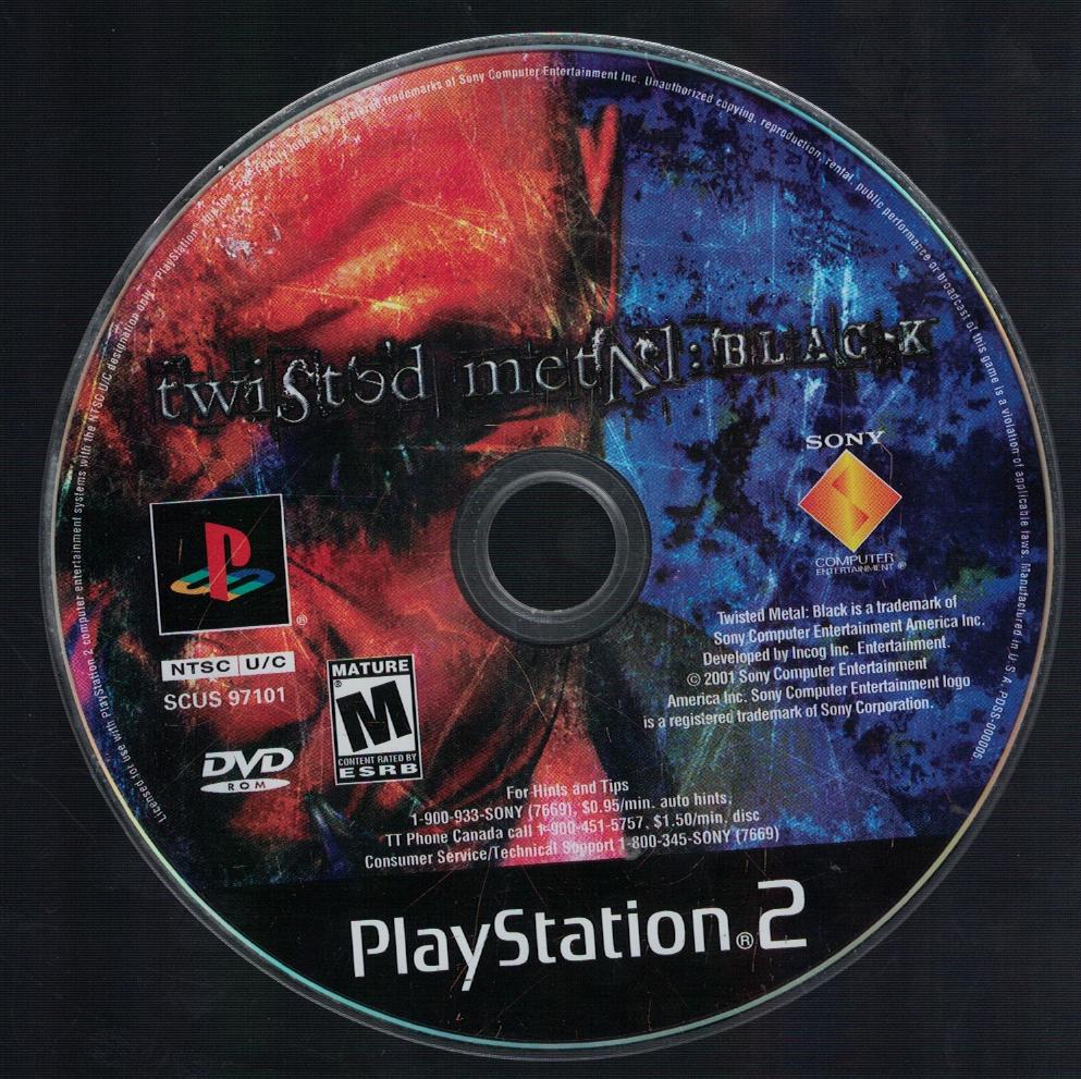 Twisted Metal Black - PS2 Game - Used