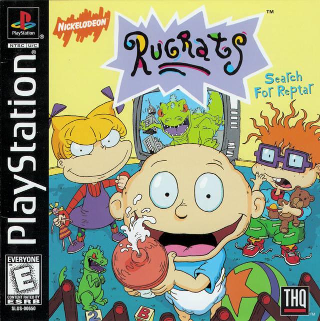 Rugrats Search for Reptar - PS1 Game - Used