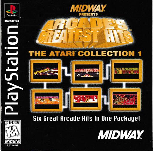 Arcade's Greatest Hits Atari Collection 1 - PS1 Game - Used