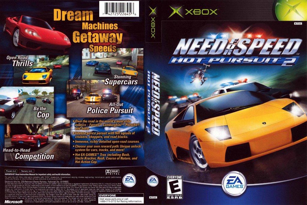Need for Speed Hot Pursuit 2 - Xbox - Used