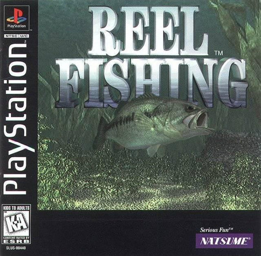 Reel Fishing - PS1 Game - Used