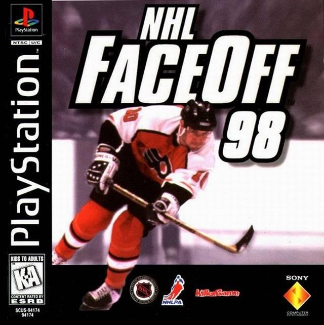 NHL FaceOff 98 - PS1 Game - Used