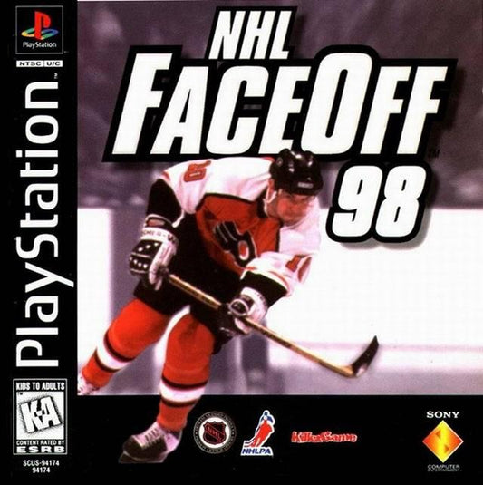 NHL FaceOff 98 - PS1 Game - Used