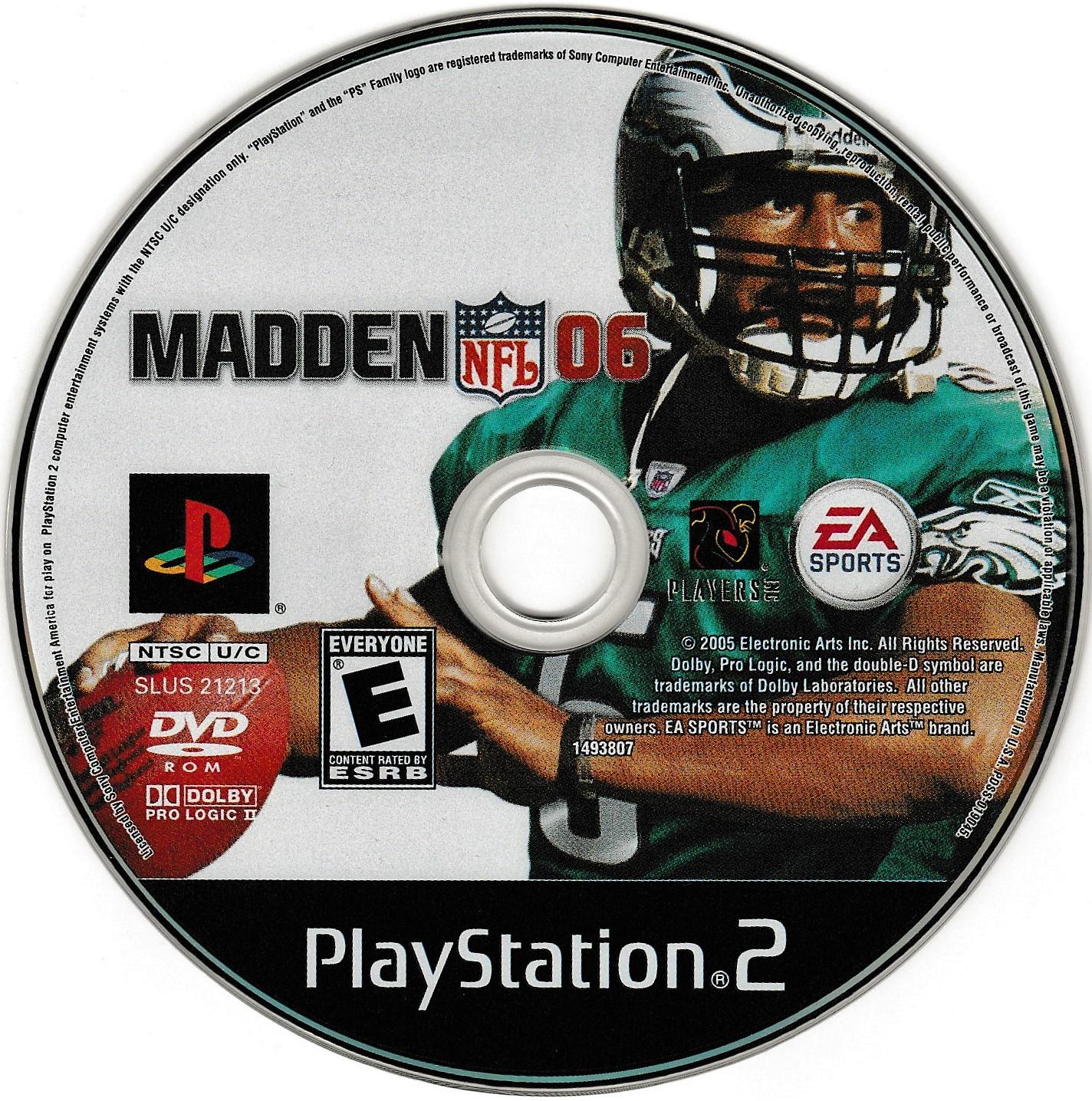 Madden 2006 - PS2 Game - Used