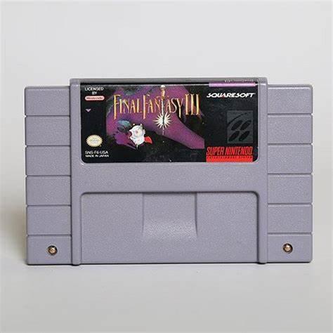 Final Fantasy III - SNES - Used