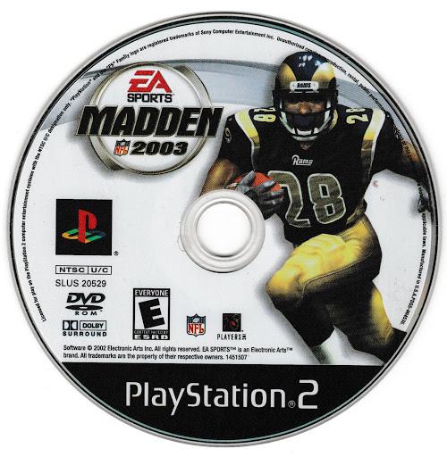 Madden 2003 - PS2 Game - Used