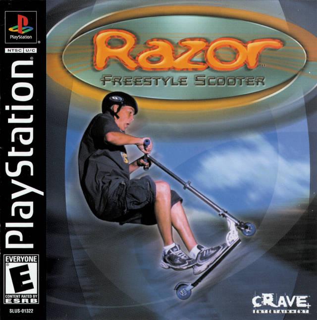 Razor Freestyle Scooter - PS1 Game - Used
