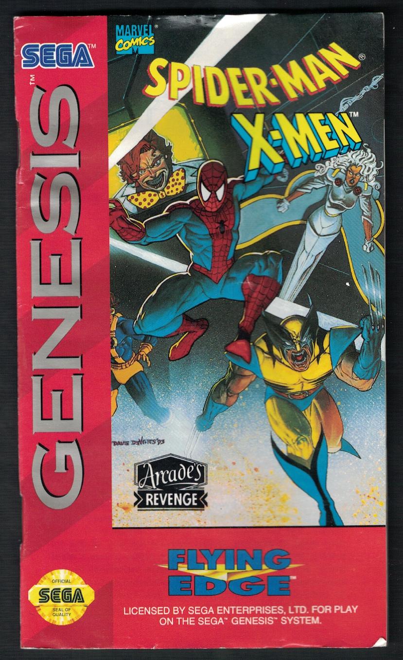 Spiderman X-Men Arcade's Revenge - Genesis - Used