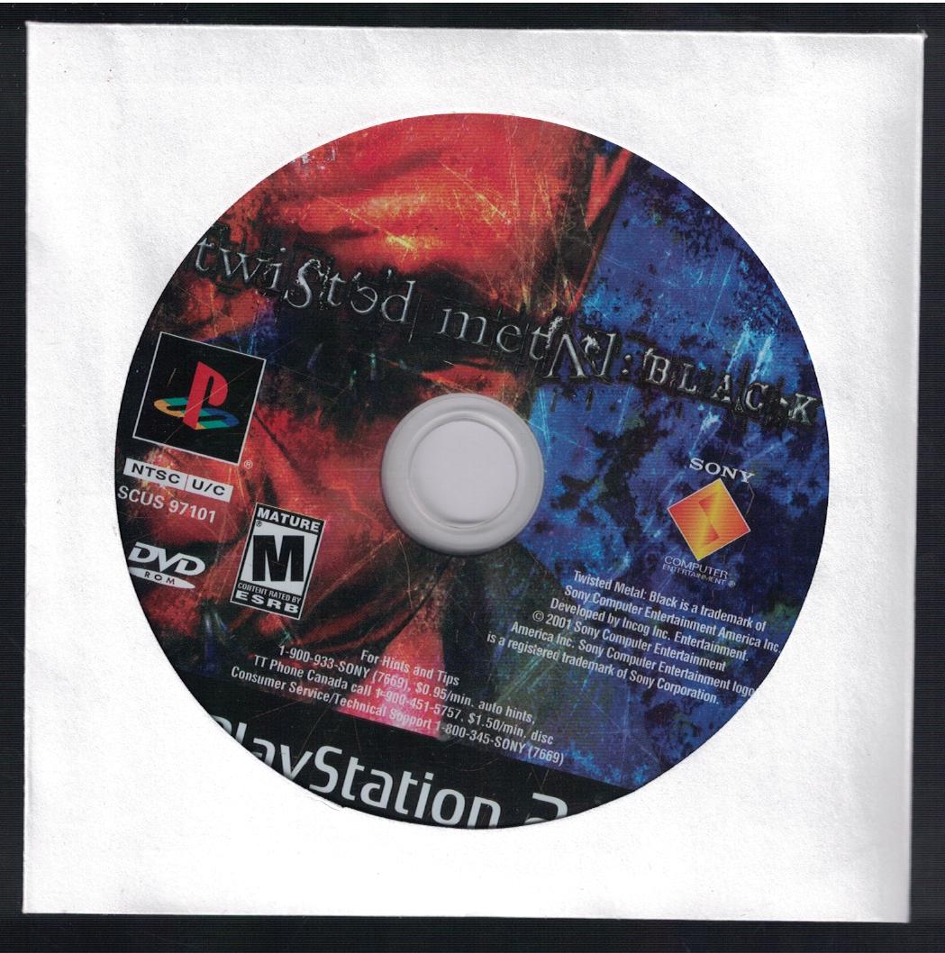 Twisted Metal Black - PS2 Game - Used