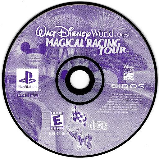 Walt Disney World Quest: Magical Racing Tour - PS1 Game - Used