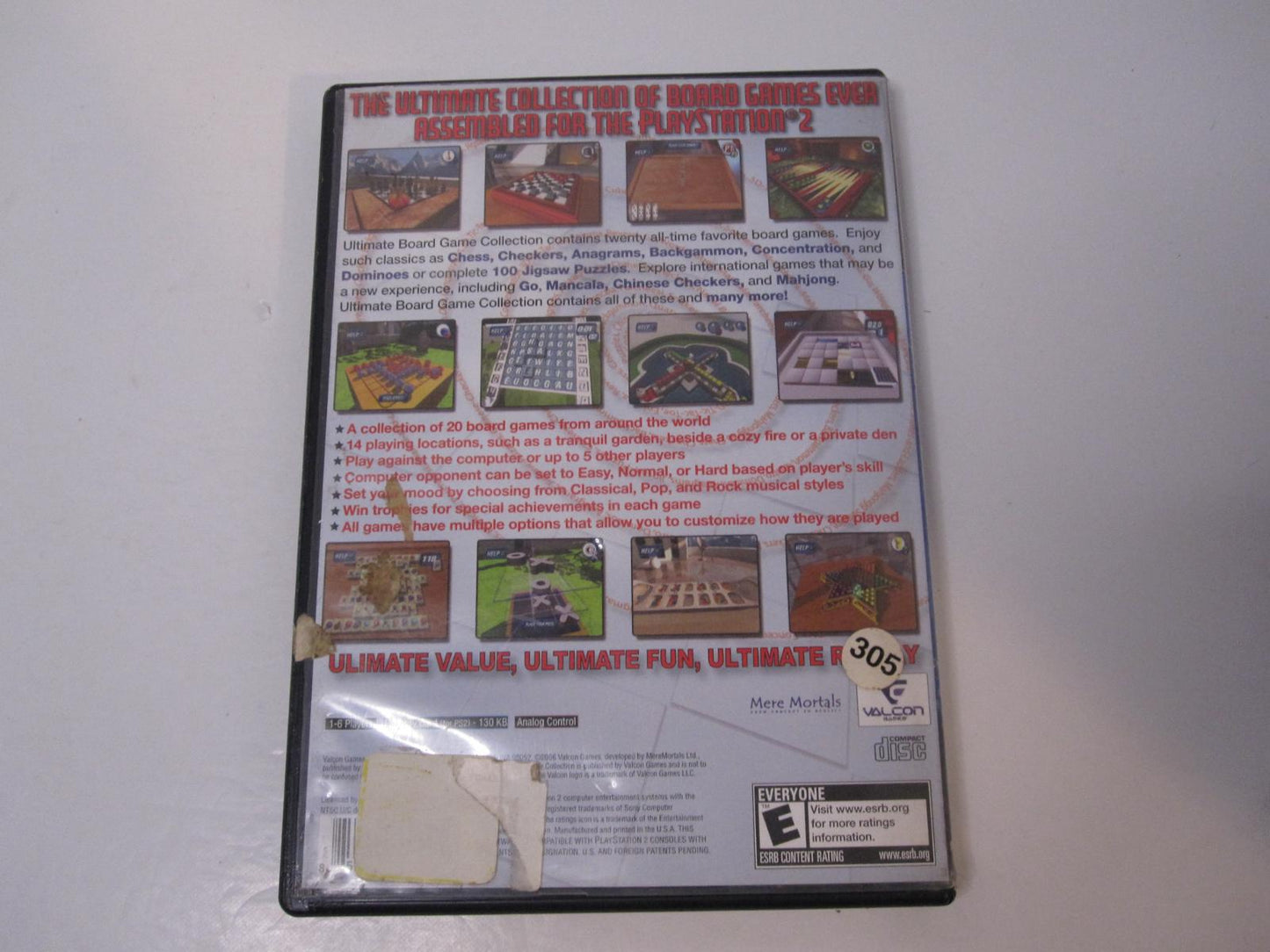 Ultimate Board Game Collection - PS2 Game - Used