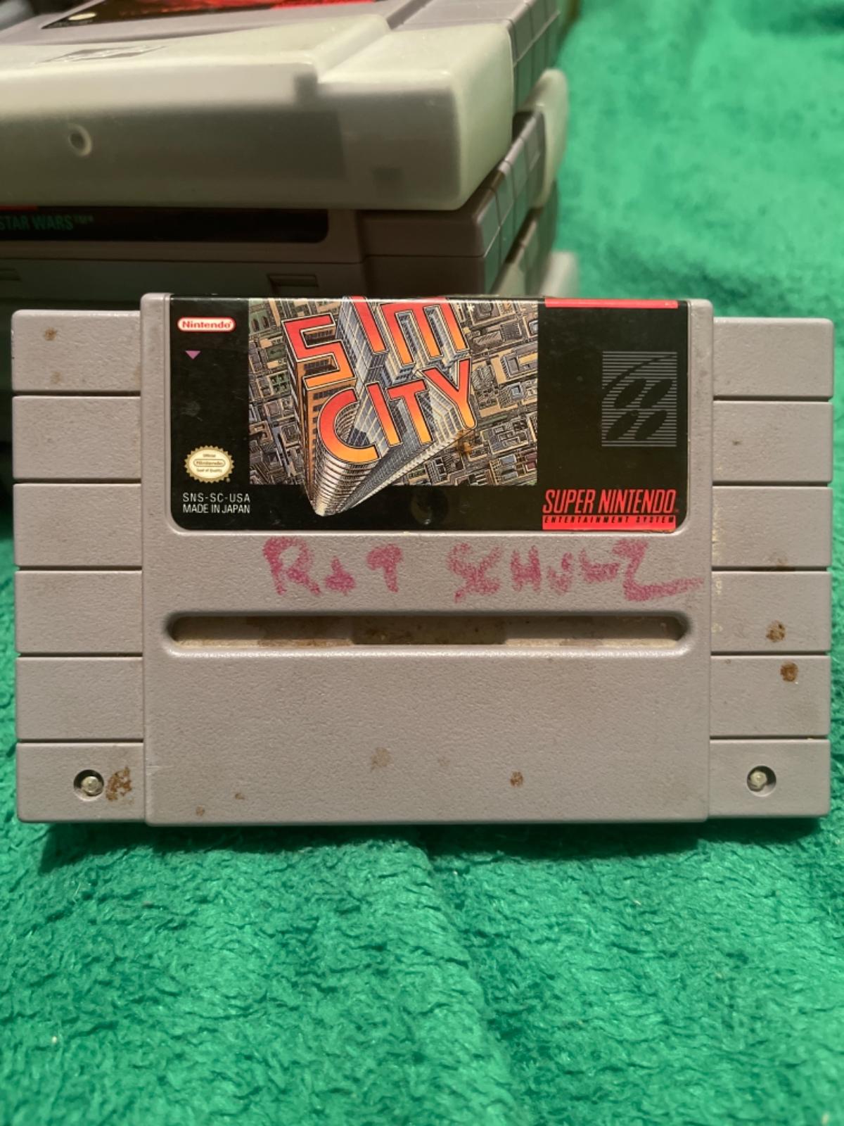 SimCity - SNES - Used