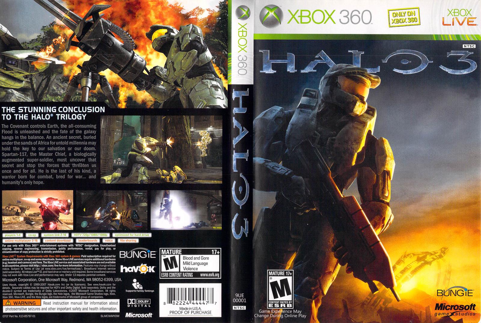 Halo 3 - Xb360 - Used