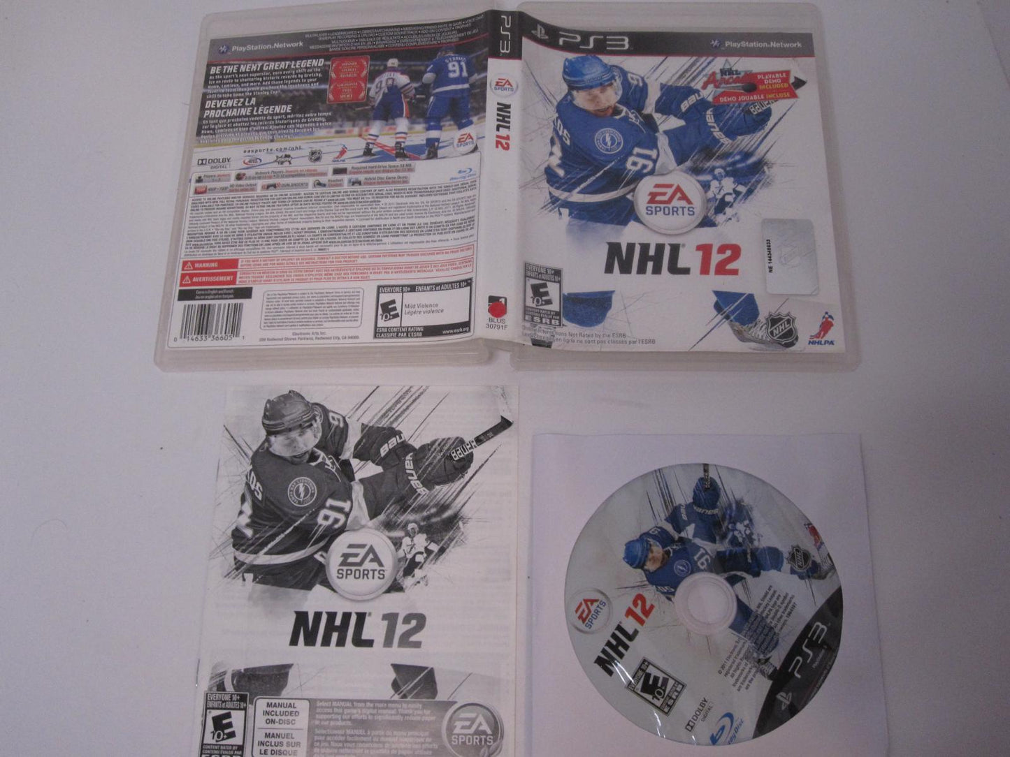 NHL 12 - PS3 Game - Used