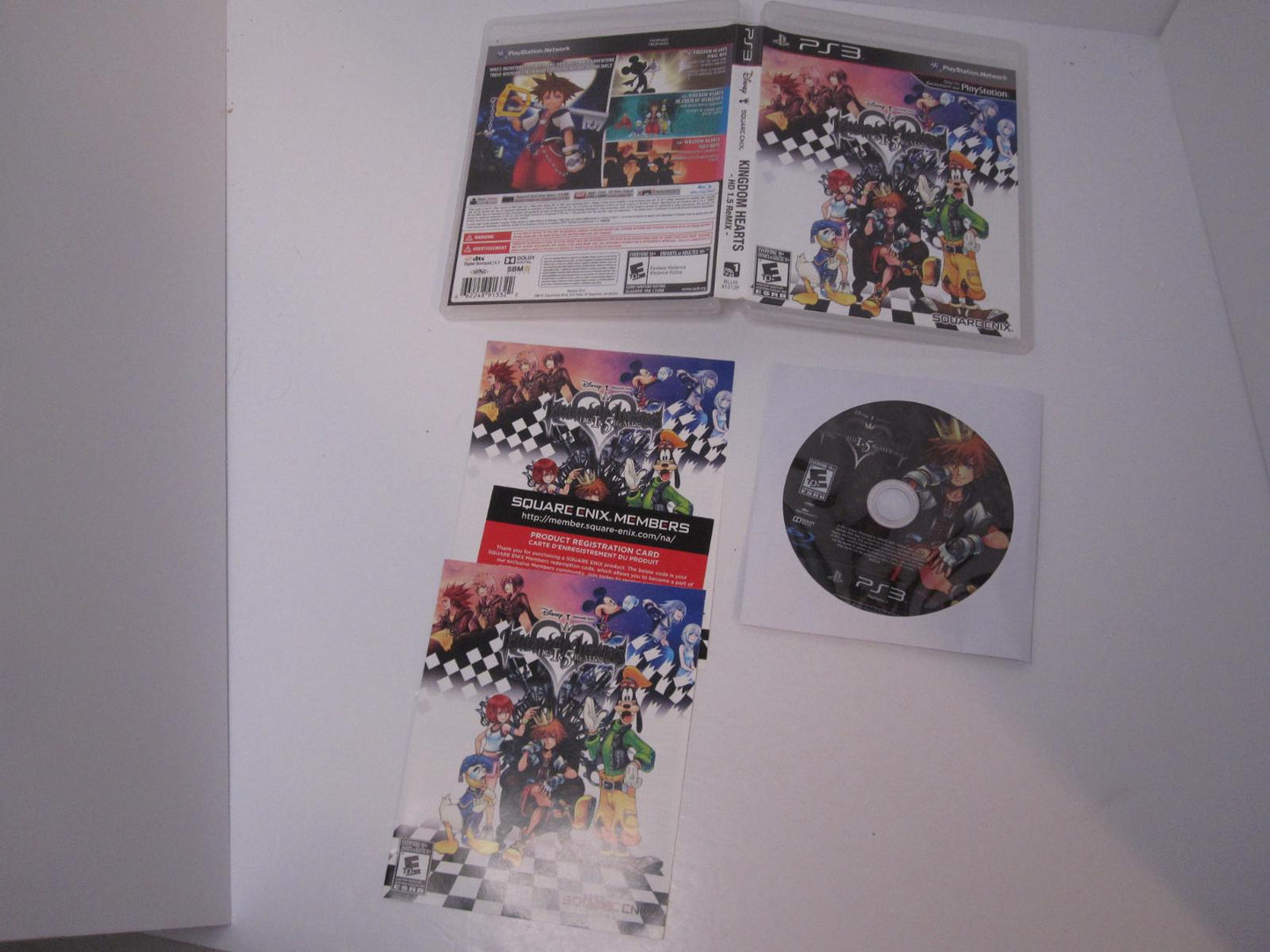 Kingdom Hearts HD 1.5 Remix - PS3 Game - Used