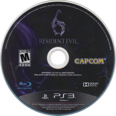 Resident Evil 6 - PS3 Game - Used