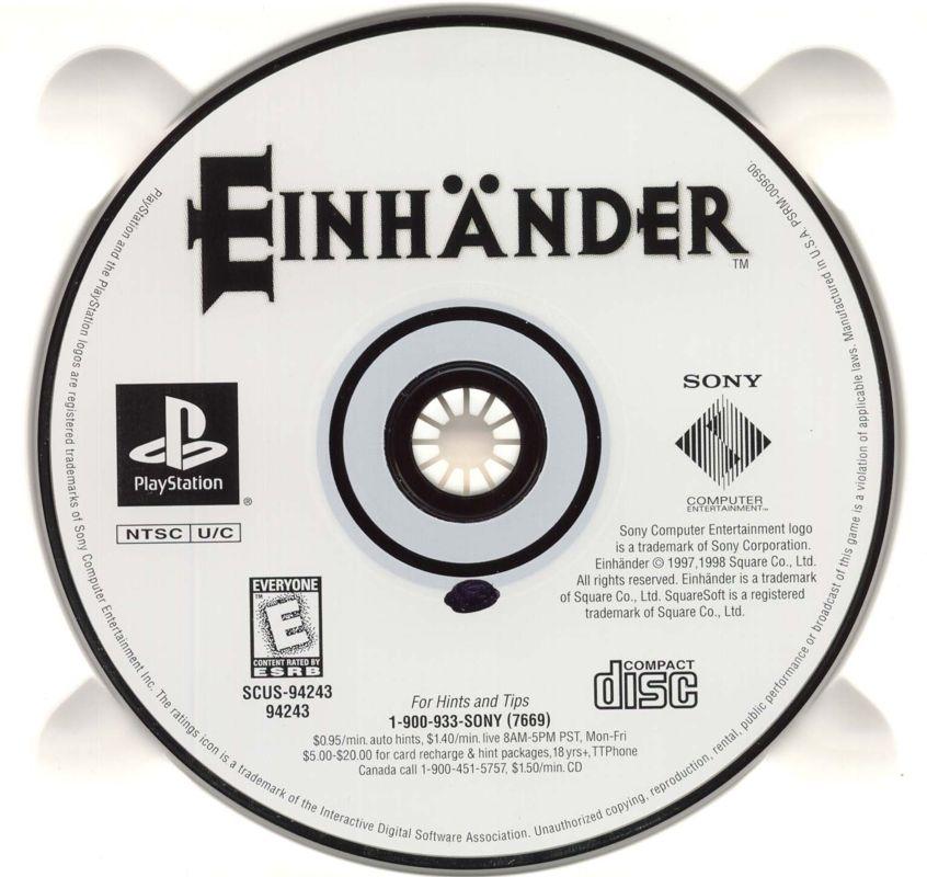 Einhander - PS1 Game - Used