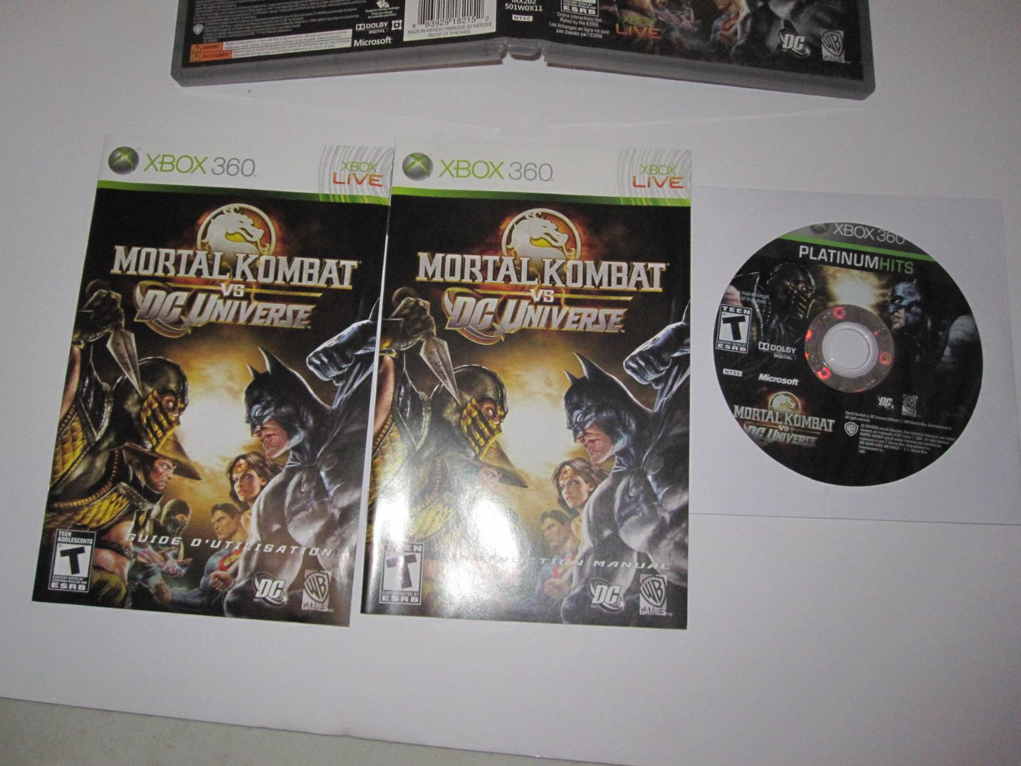 Mortal Kombat vs. DC Universe - Xb360 - Used