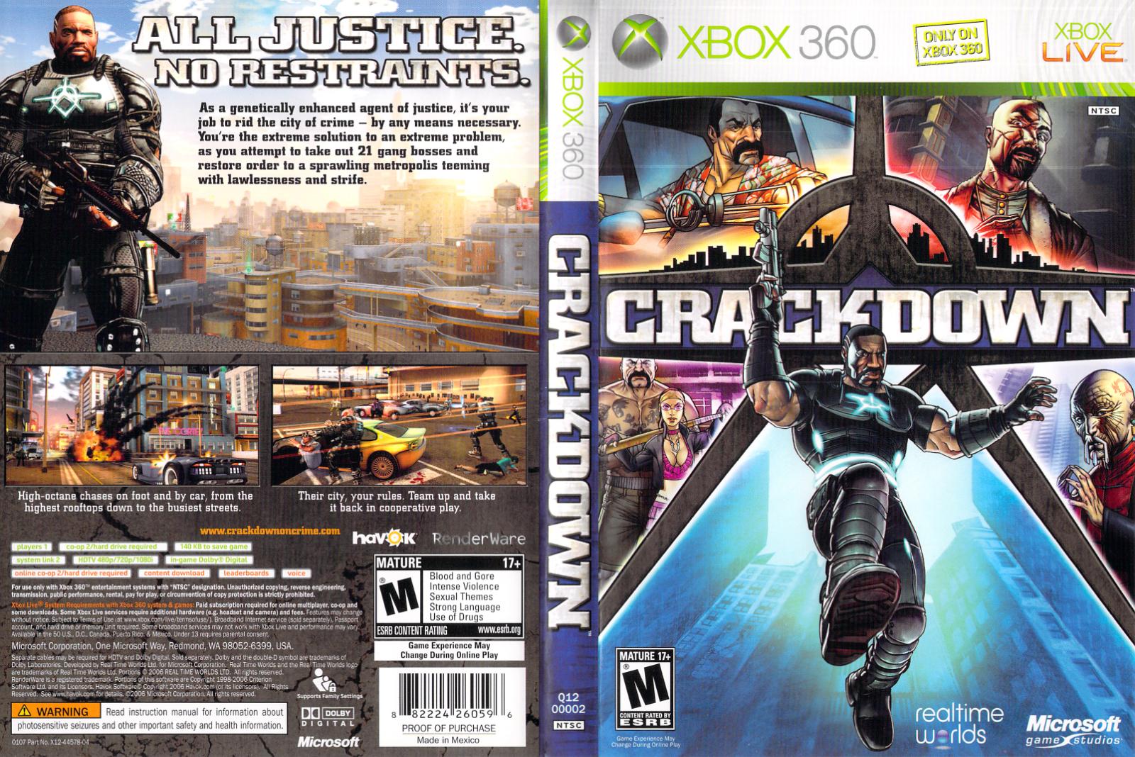 Crackdown - Xb360 - Used