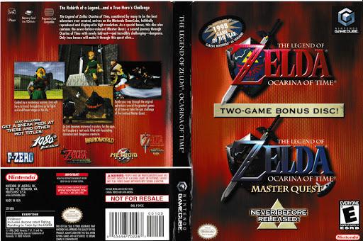 Zelda Ocarina of Time Master Quest - GameCube - Used
