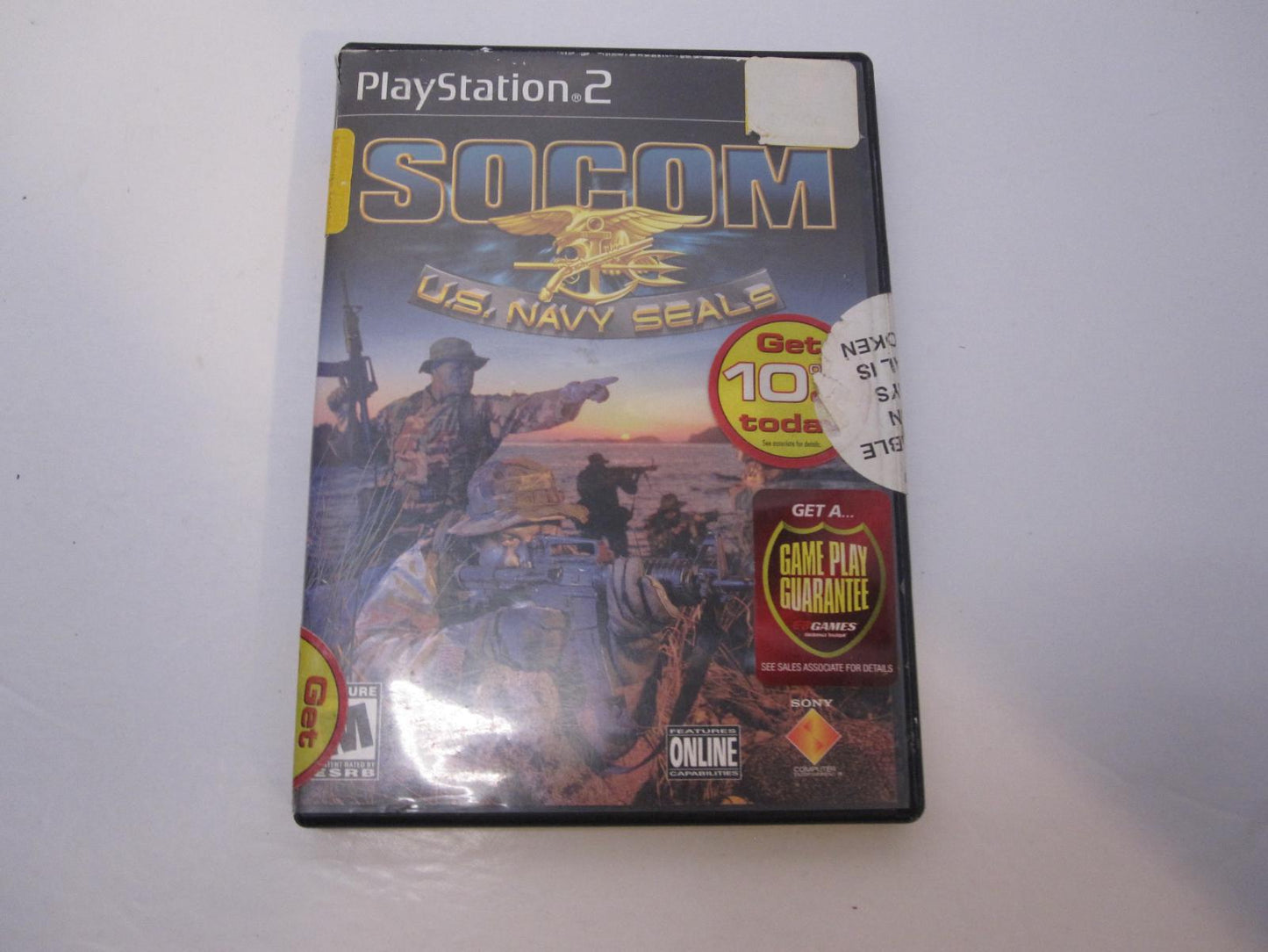 SOCOM US Navy Seals - PS2 Game - Used