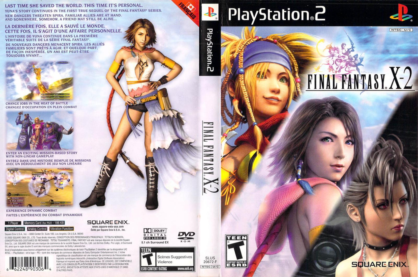 Final Fantasy X-2 - PS2 Game - Used
