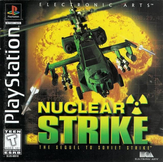Nuclear Strike - PS1 Game - Used