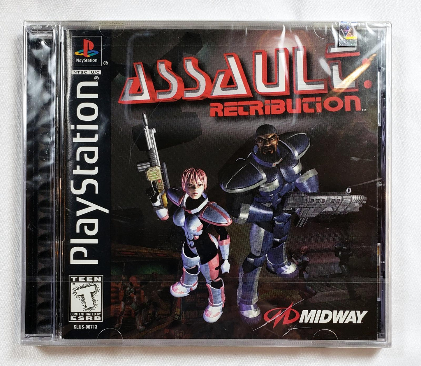 Assault Retribution - PS1 Game - Used