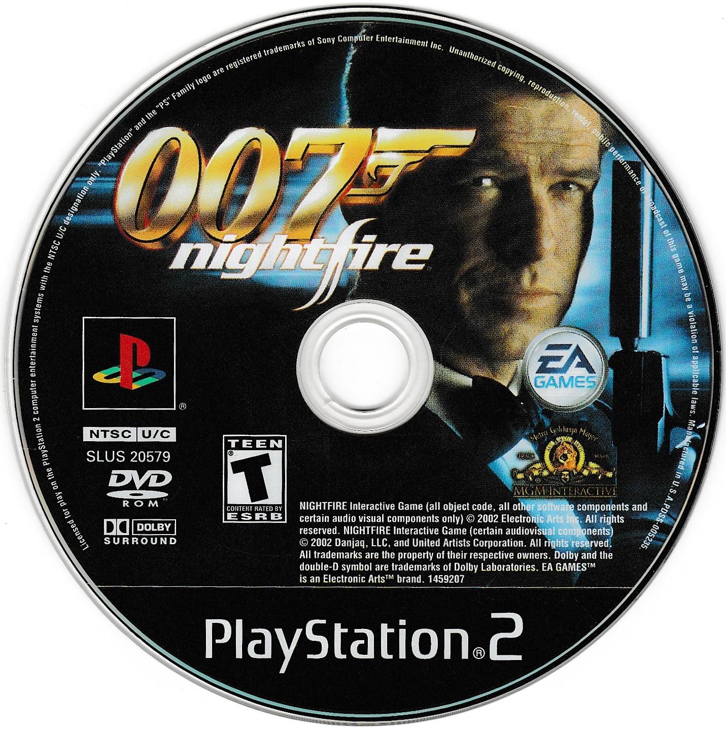 007 Nightfire - PS2 Game - Used