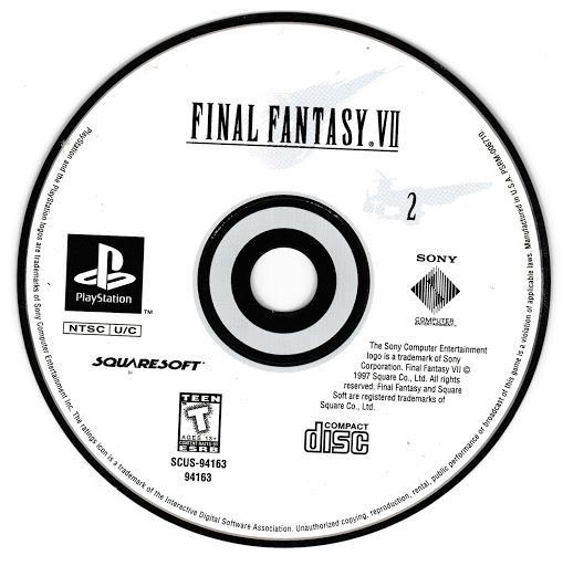 Final Fantasy VII - PS1 Game - Used