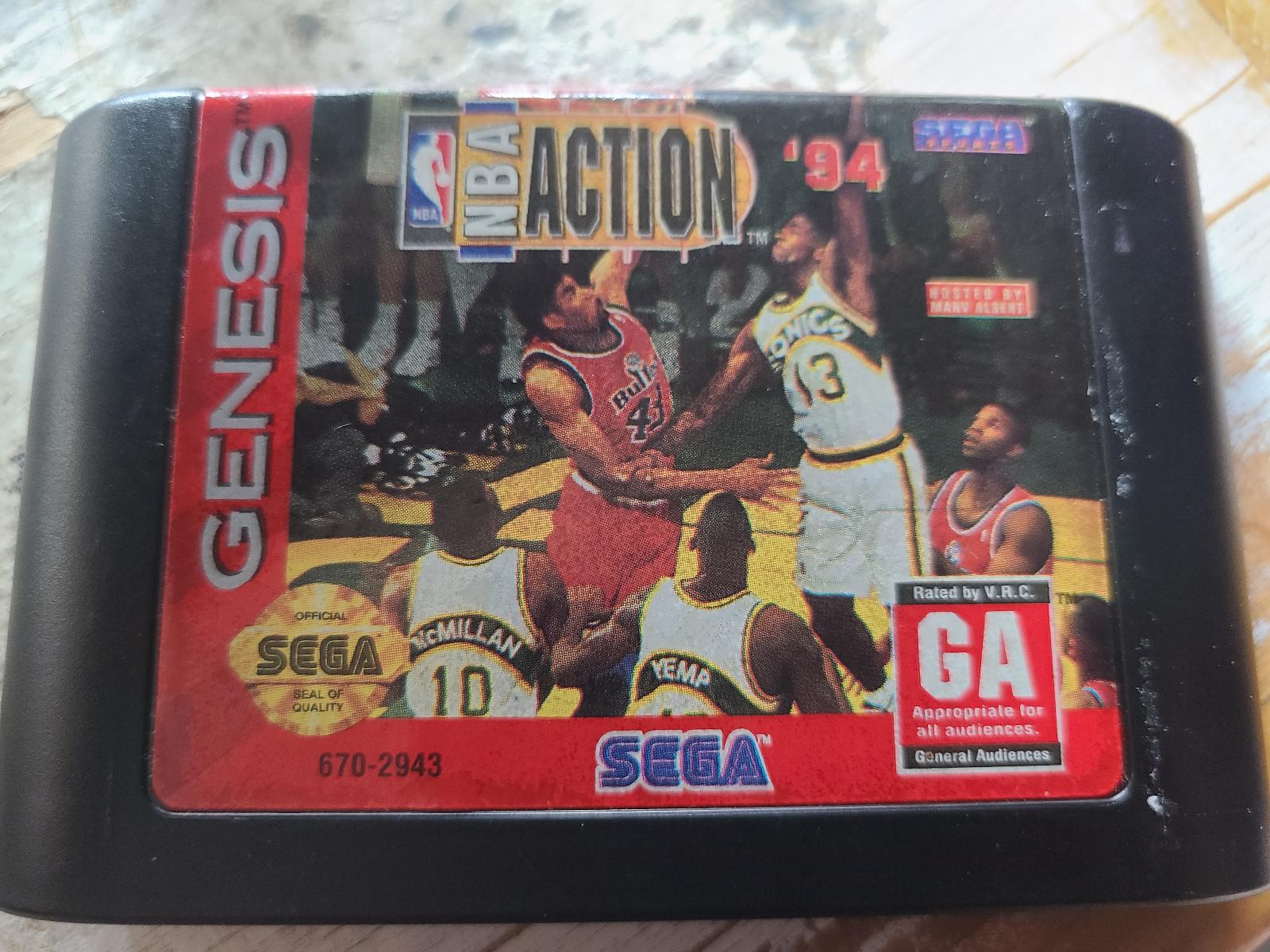 NBA Action 94 - Genesis - Used