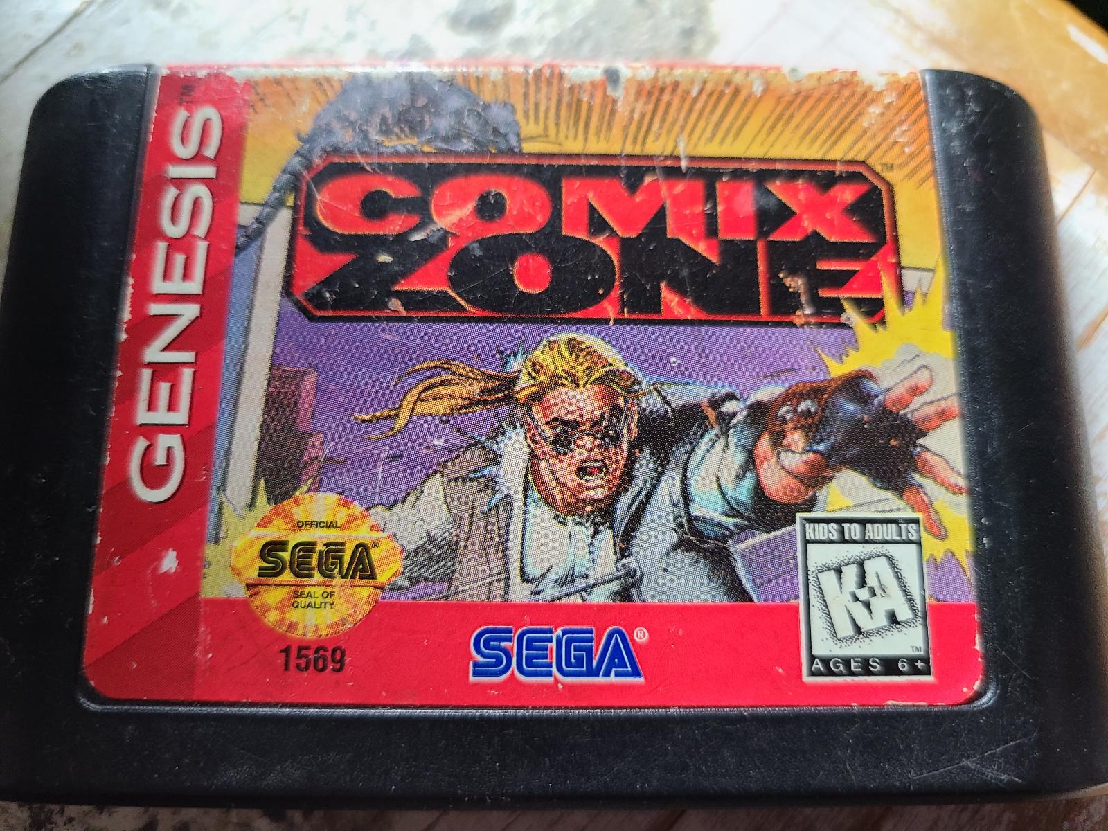 Comix Zone - Genesis - Used