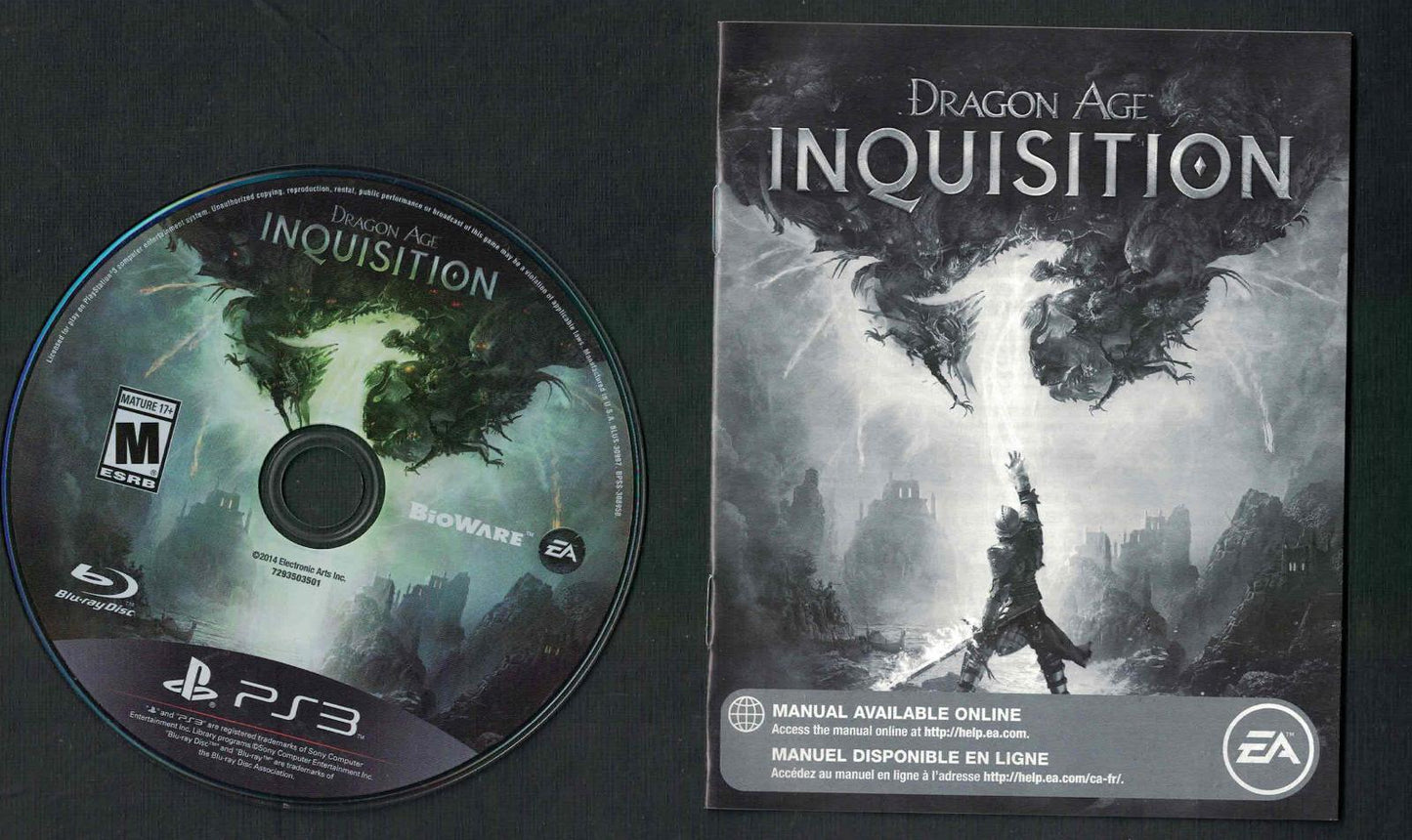 Dragon Age: Inquisition - PS3 Game - Used