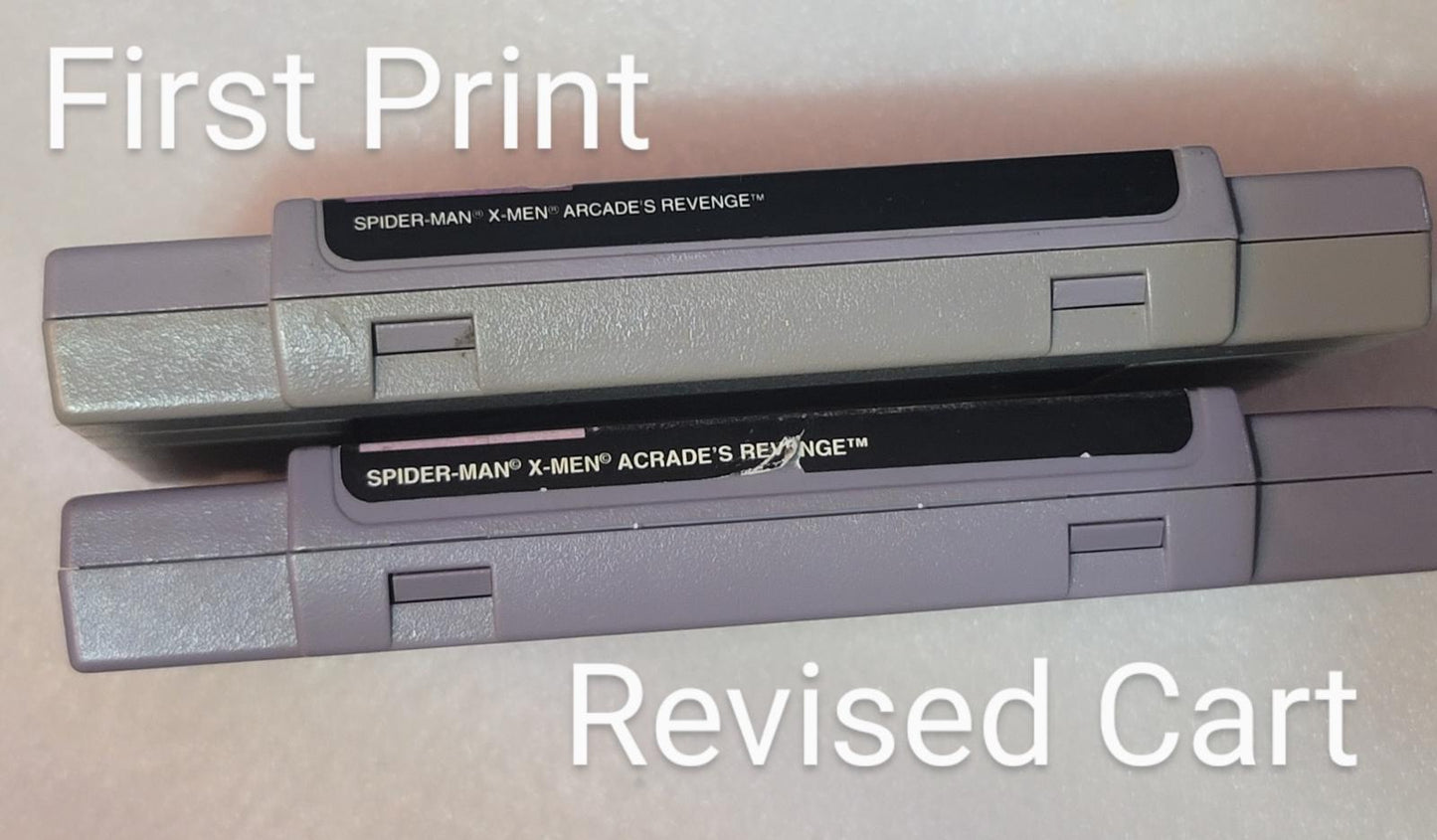 Spiderman X-Men Arcade's Revenge - SNES - Used