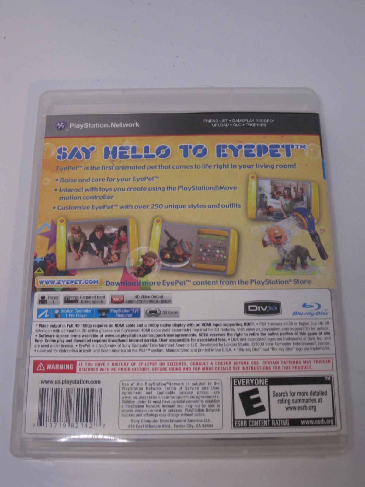 EyePet - PS3 Game - Used