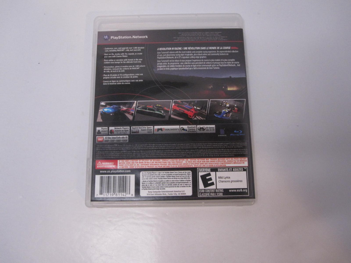 Gran Turismo 5 - PS3 Game - Used