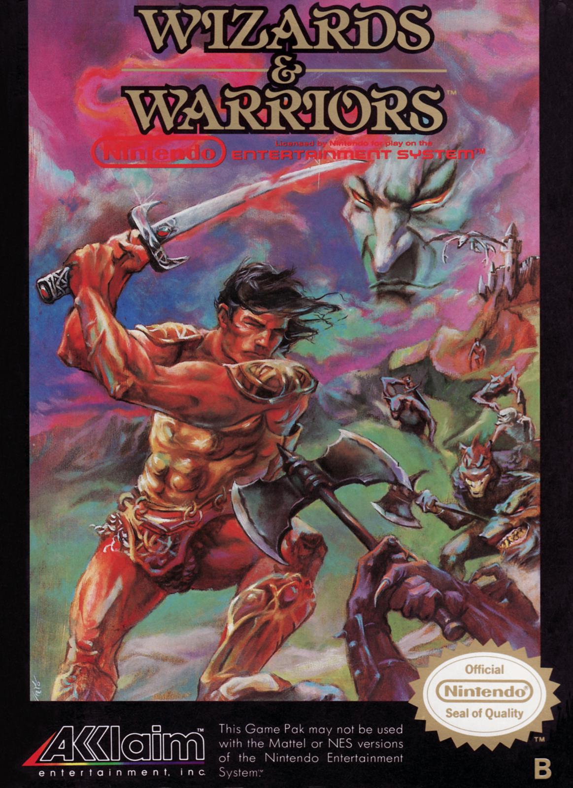Wizards and Warriors - NES - Used