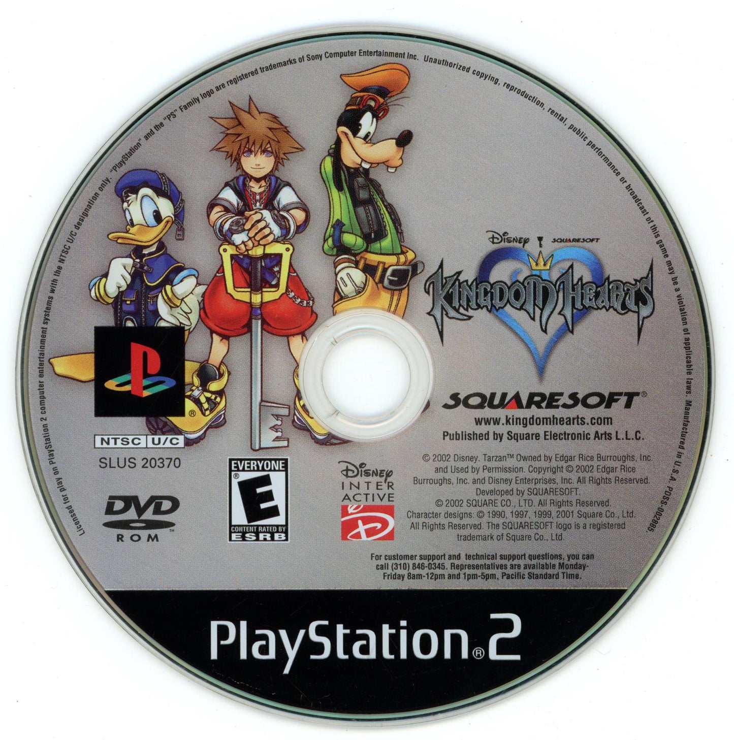 Kingdom Hearts - PS2 Game - Used