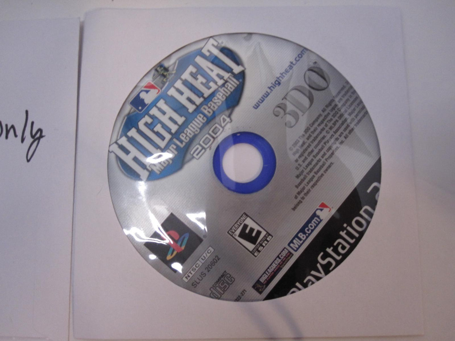 High Heat Major League Baseball 2004 - PS2 Game - Used