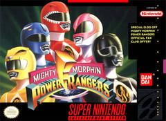 Mighty Morphin Power Rangers - SNES - Used