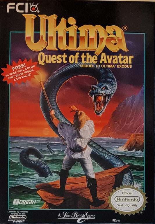 Ultima Quest of the Avatar - NES - Used