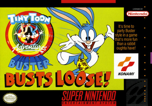 Tiny Toon Adventures Buster Busts Loose - SNES - Used