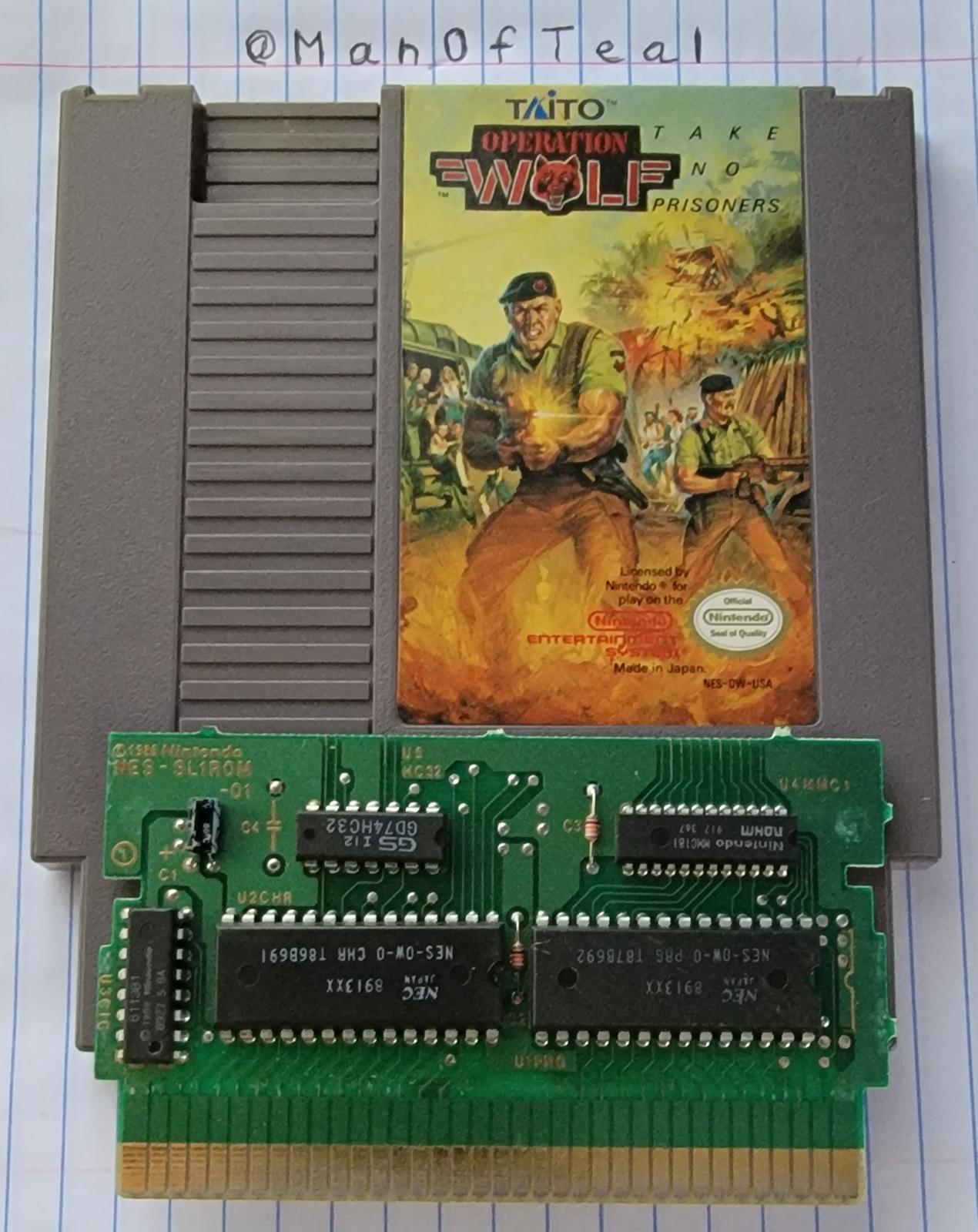 Operation Wolf - NES - Used
