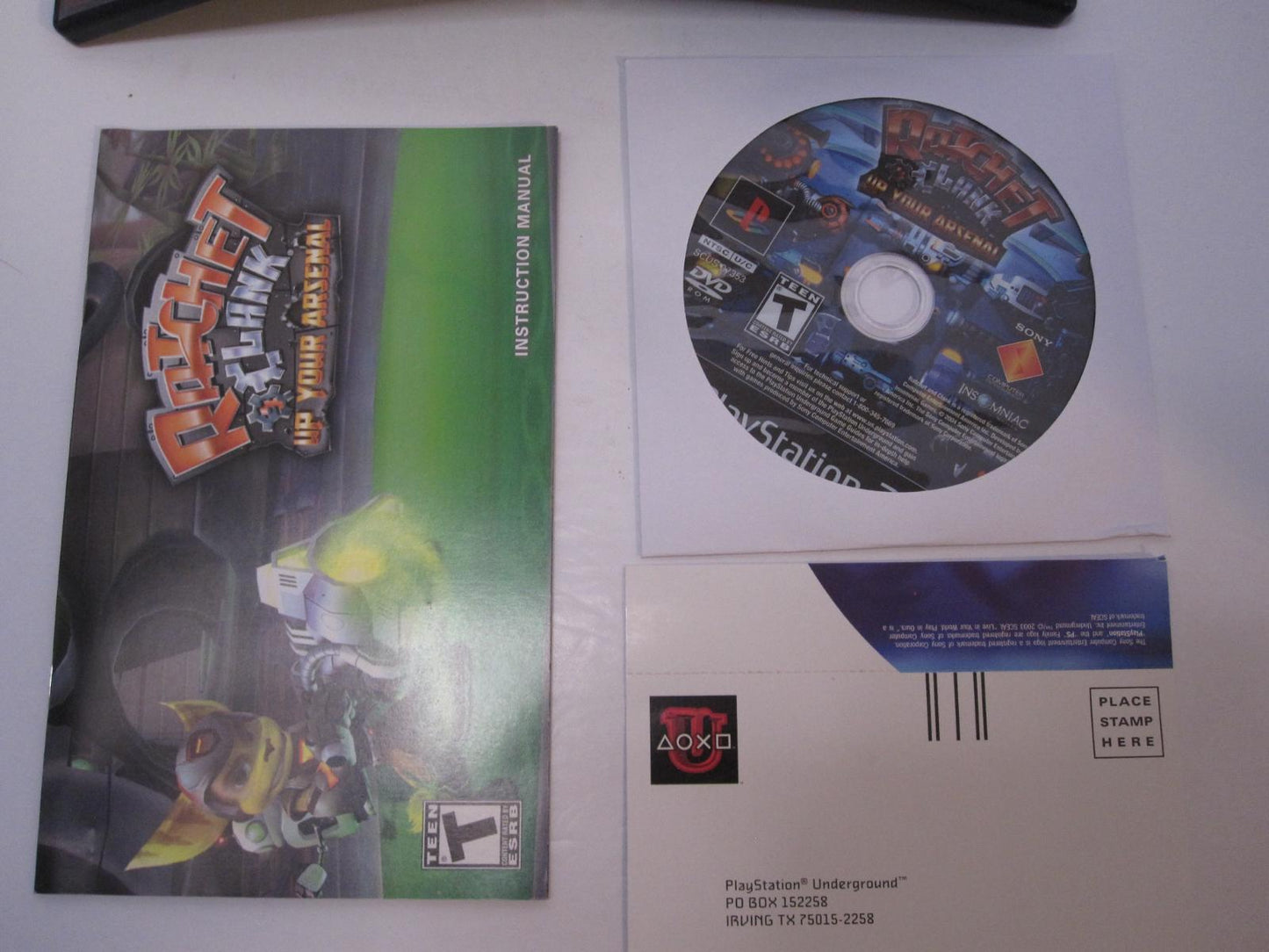 Ratchet & Clank Up Your Arsenal - PS2 Game - Used