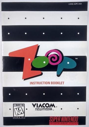 Zoop - SNES - Used