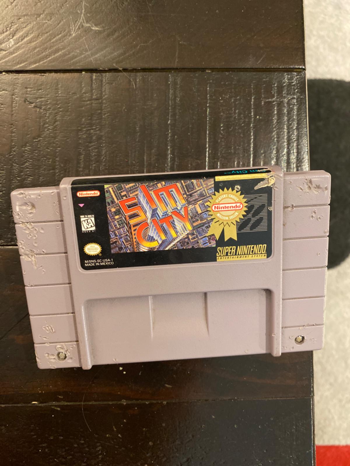 SimCity - SNES - Used
