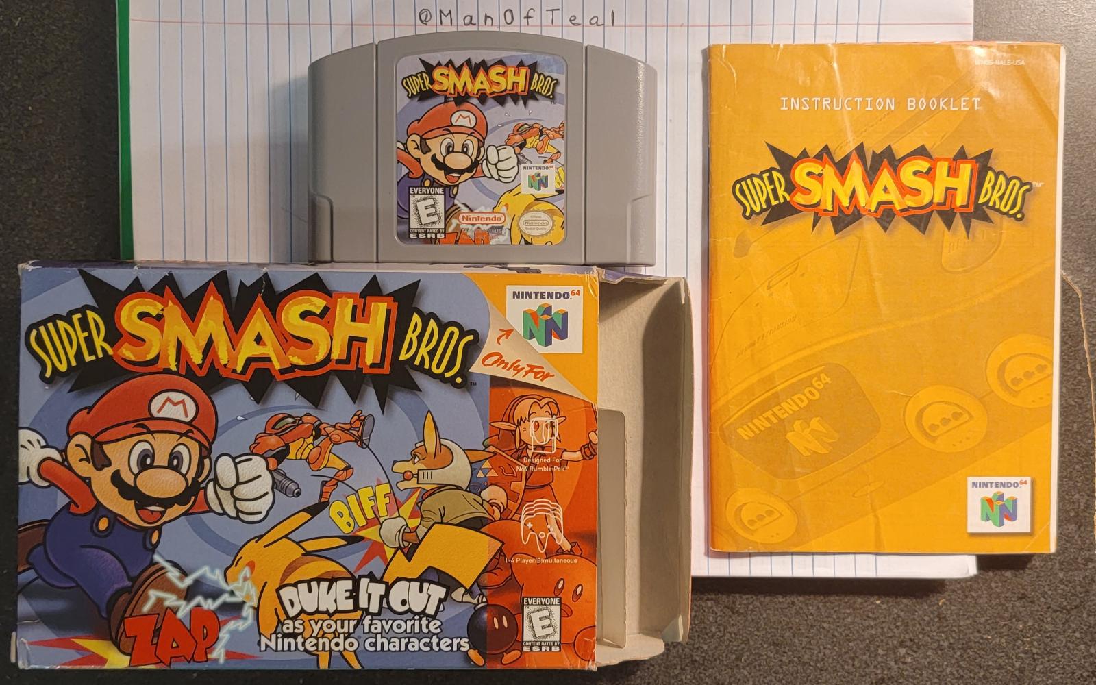 Super Smash Bros. - N64 - Used